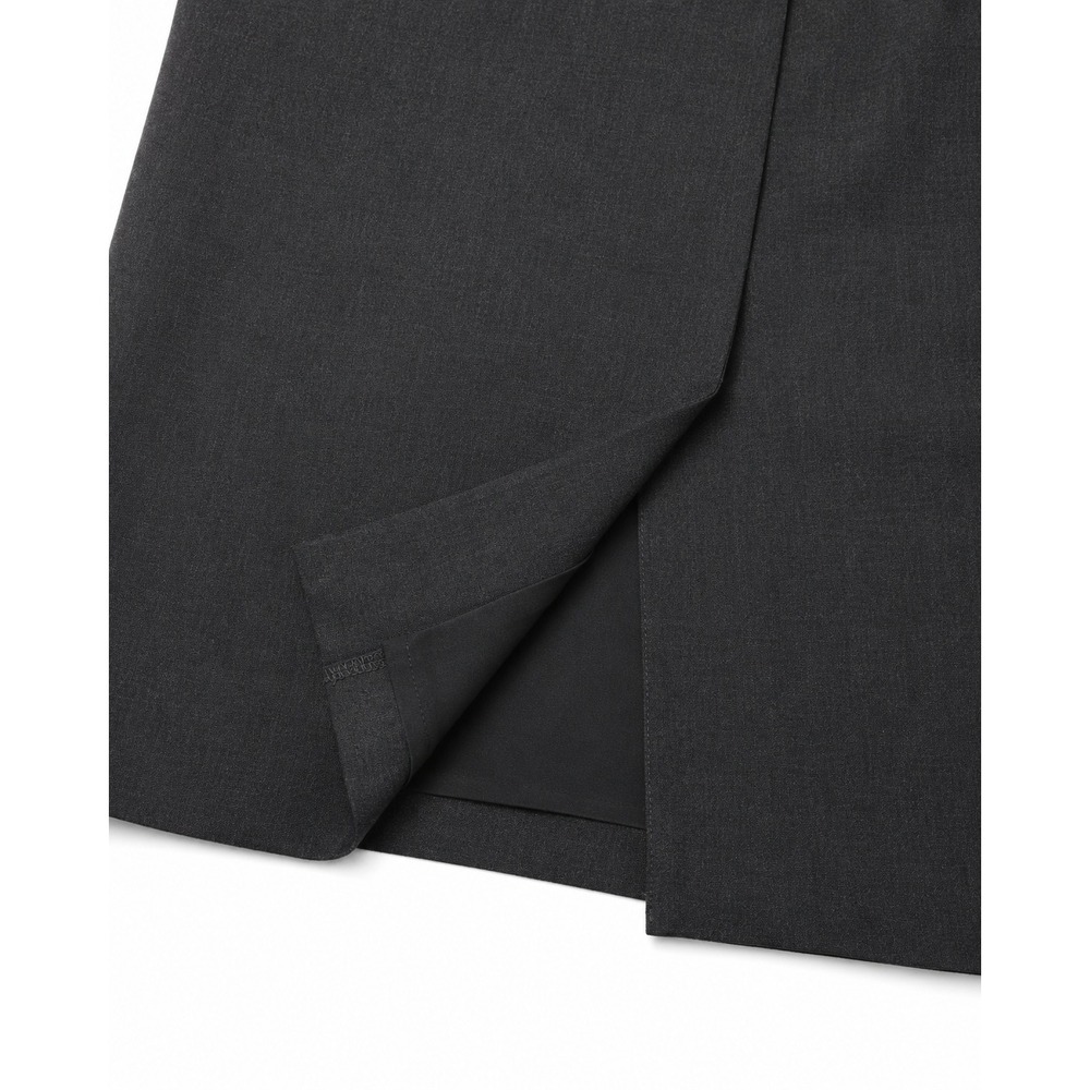 Banana Republic Charcoal Gray Pencil Skirt Womens 4P Petite Career Office Work - Picture 6 of 6